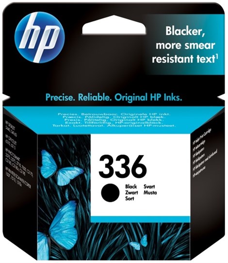 HP 336-C9362E 5ml Black Mürekkep Kartuş 220 Baskı