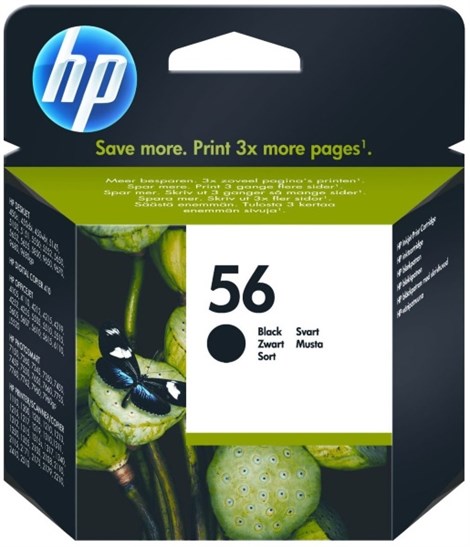 HP 56-C6656A 19ml Black Mürekkep Kartuş 520 Baskı