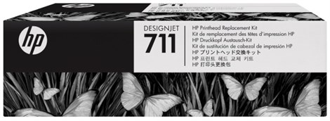 HP 711-C1Q10A Printhead Designjet Baskı Kafası