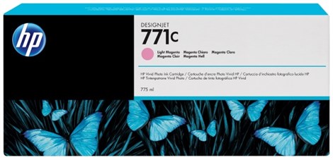 HP 771C-B6Y11A 775ml Light Magenta Mürekkep Kartuş