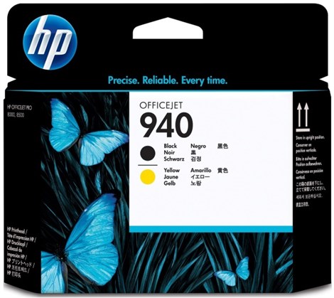 HP 940-C4900A Black Yellow Printhead Baskı Kafası
