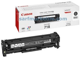 Canon 718 Orijinal Siyah Toner 3400 Baskı