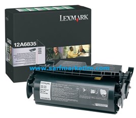 Lexmark 12A6835 Yüksek Kapasiteli Orijinal Toner Kartuş 20.000 Baskı